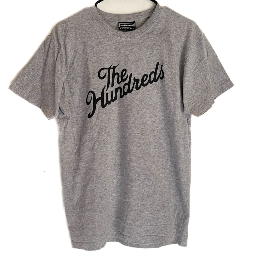 The Hundreds Grey Forever Slant Short Sleeve T-Shirt